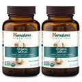Himalaya Organic Garlic 1,400 mg | Lipid Metabolism & Immune Support | 60 Caplets (1 Month Supply, 2 Pack)