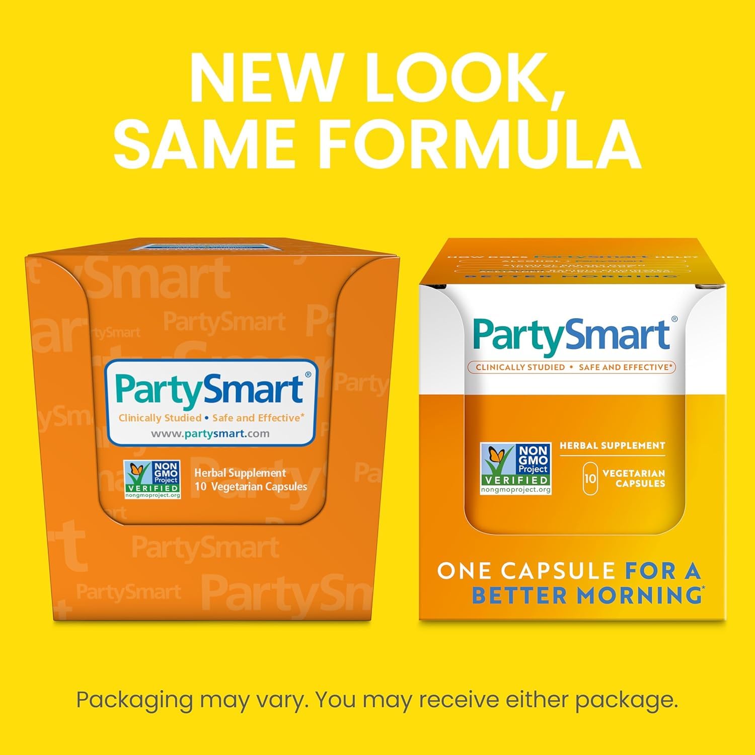 Himalaya PartySmart | 10 Capsules for a Smoother Morning After Drinking – Plant-Based, Vegan, Gluten Free