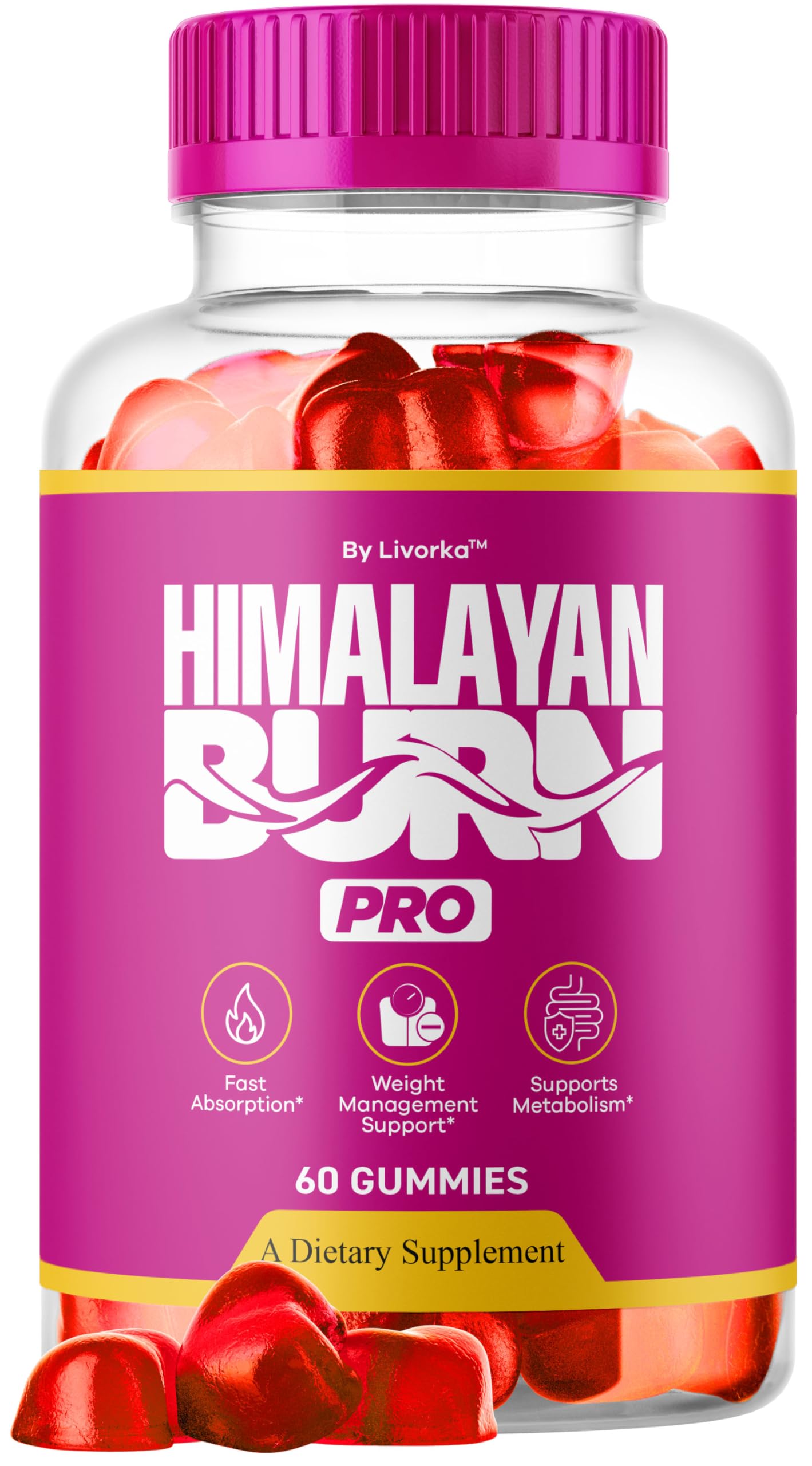 Himalayan Burn Pro Gummies – All-Natural Wellness, 60 Gummies
