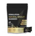Himalayan Shilajit Gummies with Ashwagandha & Gokshura | 85+ Minerals & Fulvic Acid