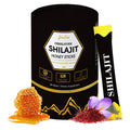 Himalayan Shilajit Honey Sticks – 30 Sticks, 75%+ Fulvic Acid, 85%+ Trace Minerals