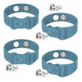 Hion Motion Sickness Bracelets – 2 Pairs Blue Acupressure Nausea Bands