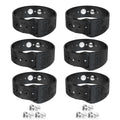 Hion Motion Sickness Bands – 3-Pair Sea Sickness Wristbands (Black) for Nausea, Travel & Morning Sickness
