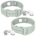 Hion Motion Sickness Bracelets – Sea Sickness Wristbands (1 Pair Beryl) | Acupressure Nausea Bands