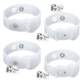 Hion Motion Sickness Bracelets – Sea Sickness Wristbands, 2 Pairs (Transparent)
