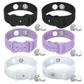Hion Motion Sickness Bracelets – 3-Pair Acupressure Wristbands for Motion, Morning, and Pregnancy Nausea