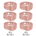 Hion Motion Sickness Bracelets – 3 Pairs Pink Sea Sickness Wristbands with Acupressure Beads