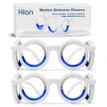 Hion Motion Sickness Glasses – 2 Pairs for Travel (Cars, Planes, Boats)