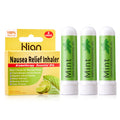 Hion Nausea Relief Inhaler - Mint (3pcs) | 100% Natural Essential Oils Inhalers