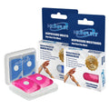 Hionfurt Motion Sickness Bands – Acupressure Nausea Relief (2 Pairs: Cam Blue & Cam Pink)