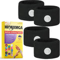 HIONXMGA 2 Pairs Motion Sickness Bands – Natural Nausea Relief, Acupressure Wristbands for Travel