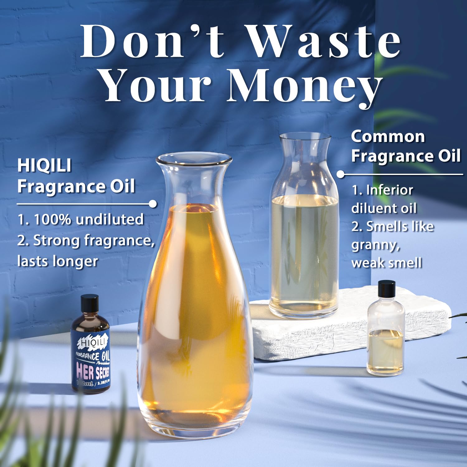 HIQILI Her Secret Fragrance Oil 100ml – Diffuser, Car Freshies, Candle & Soap Making