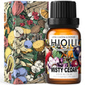 HIQILI Misty Cedar Diffuser Oil for Aromatherapy – Inspired by Bvrberry Bri.t for Him | Essential Oil Diffuser, 0.34 Fl Oz