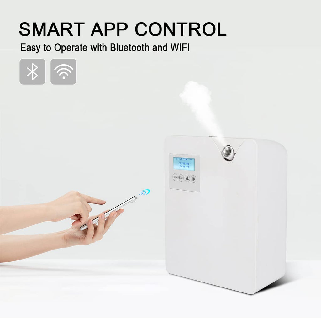 Hitish Smart Scent Air Machine for Home | 300ml Waterless HVAC Diffuser
