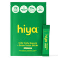 HIYA Kids Greens Powder Sticks – 55 Whole-Food Ingredients & Vanilla Flavor