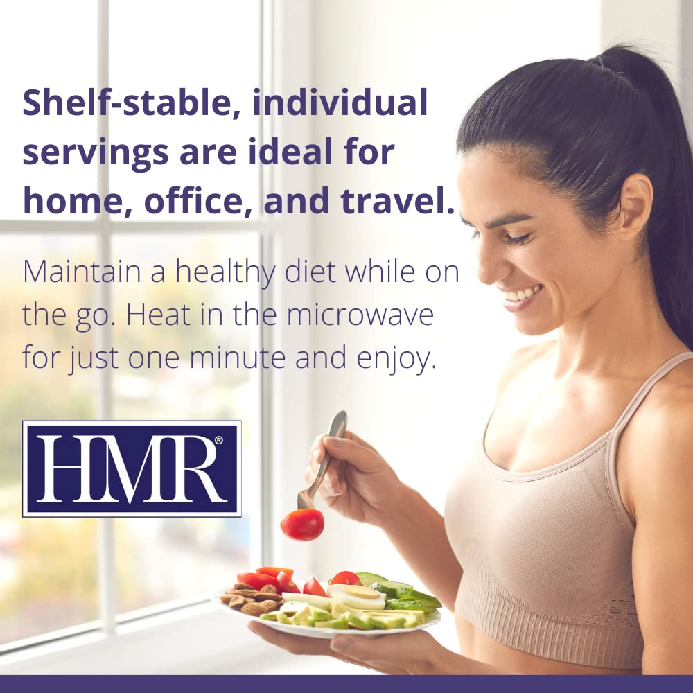 HMR Variety Entrée Packs – Ready-to-Eat, High-Protein, Low-Calorie Meals (7-8 oz) | Pack of 17