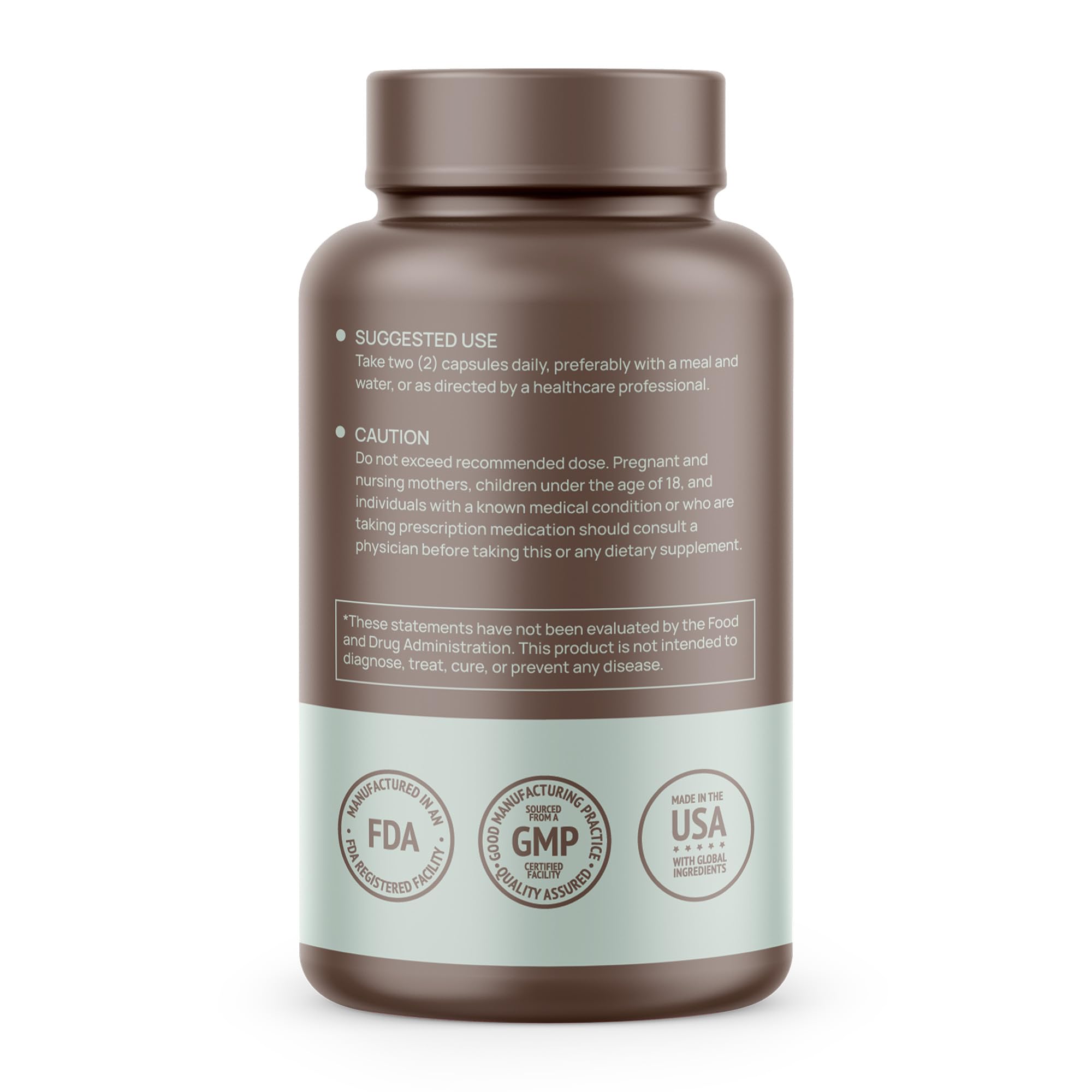 Calcium Magnesium D3 + K2 for Bone Health – HMS Nutrition | 120 Capsules