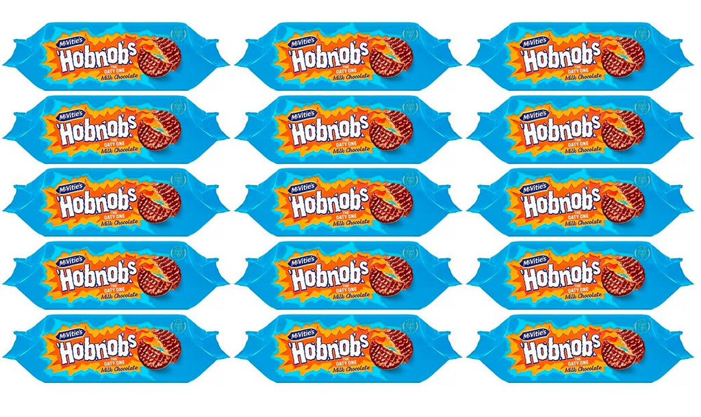 15 x Mcvities Milk Chocolate Hobnobs - 262GM