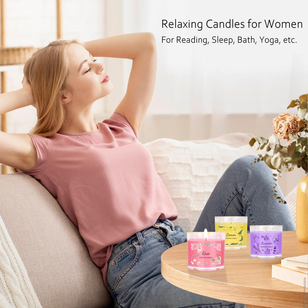 Scented Candles for Home - 12 Pack Soy Candles Gift Set for Women | Mother's Day & Holidays