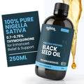 Holistiq Black Cumin Seed Oil Organic | Non-GMO & Vegan | 250 mL