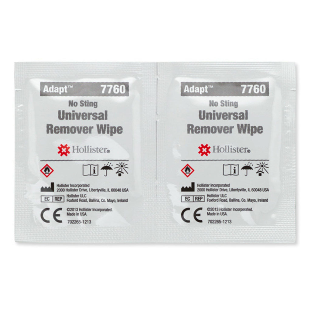 Adapt Adhesive and Barrier Remover Wipes – Hollister 50 Ct (Box of 50) 507760