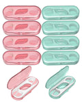 Holy Rose Travel Dental Floss Case - Portable Micro Floss Picks (100 Count)