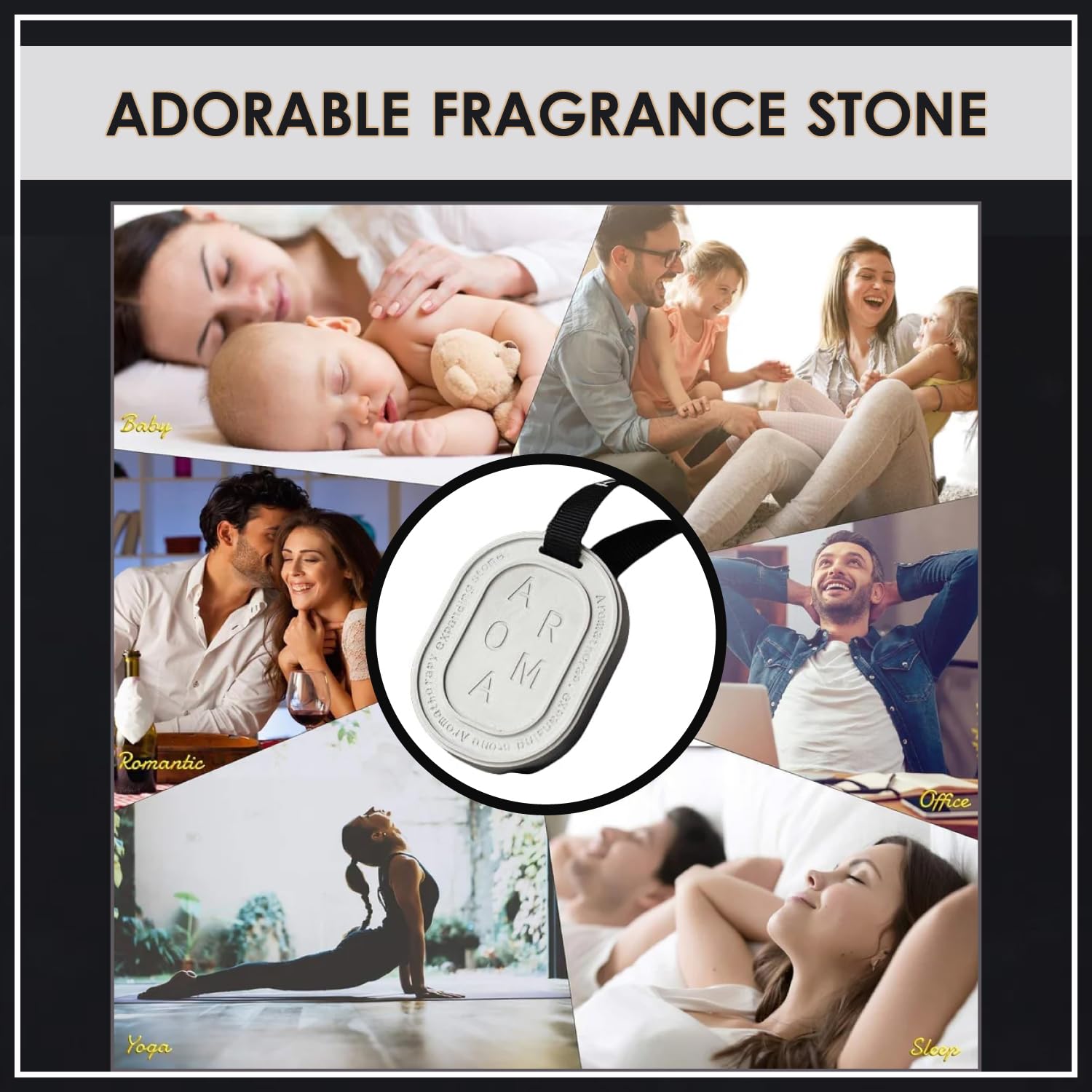 HOME ARCHIVE Aroma Diffuser with Fig Fragrance – Safe Ceramic Diffuser for Home & Office