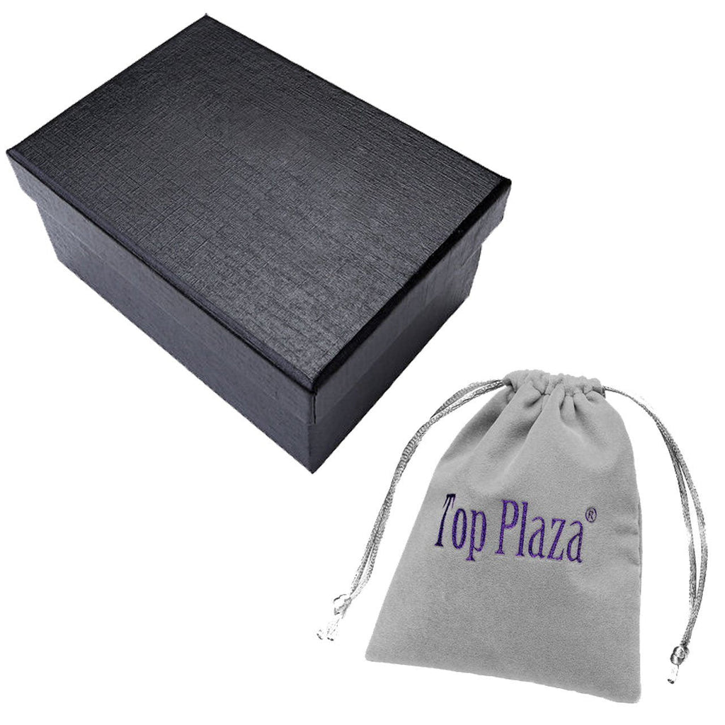 Top Plaza Lava Rock Aromatherapy Diffuser Set – Oval Ceramic Tray & 14 Heart Lava Beads