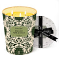 HomeLights 34oz Soy Wax Candles – 3-Wick English Pear & Suede, Aromatherapy Gift