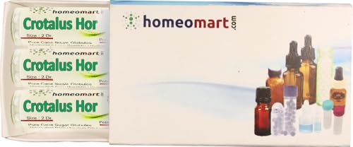 Crotalus Horridus Homeopathy Pellets 30C – Pack of 3 | Homeomart