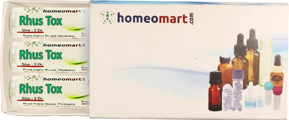 Homeomart Rhus Toxicodendron 1M Homeopathy Pellets – Pack of 3