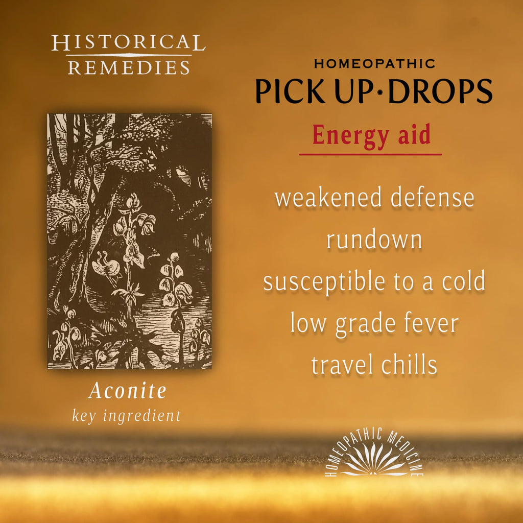 Historical Remedies Pick Up Drops 12 Pack – Vegan & Gluten-Free Homeopathic Lozenges