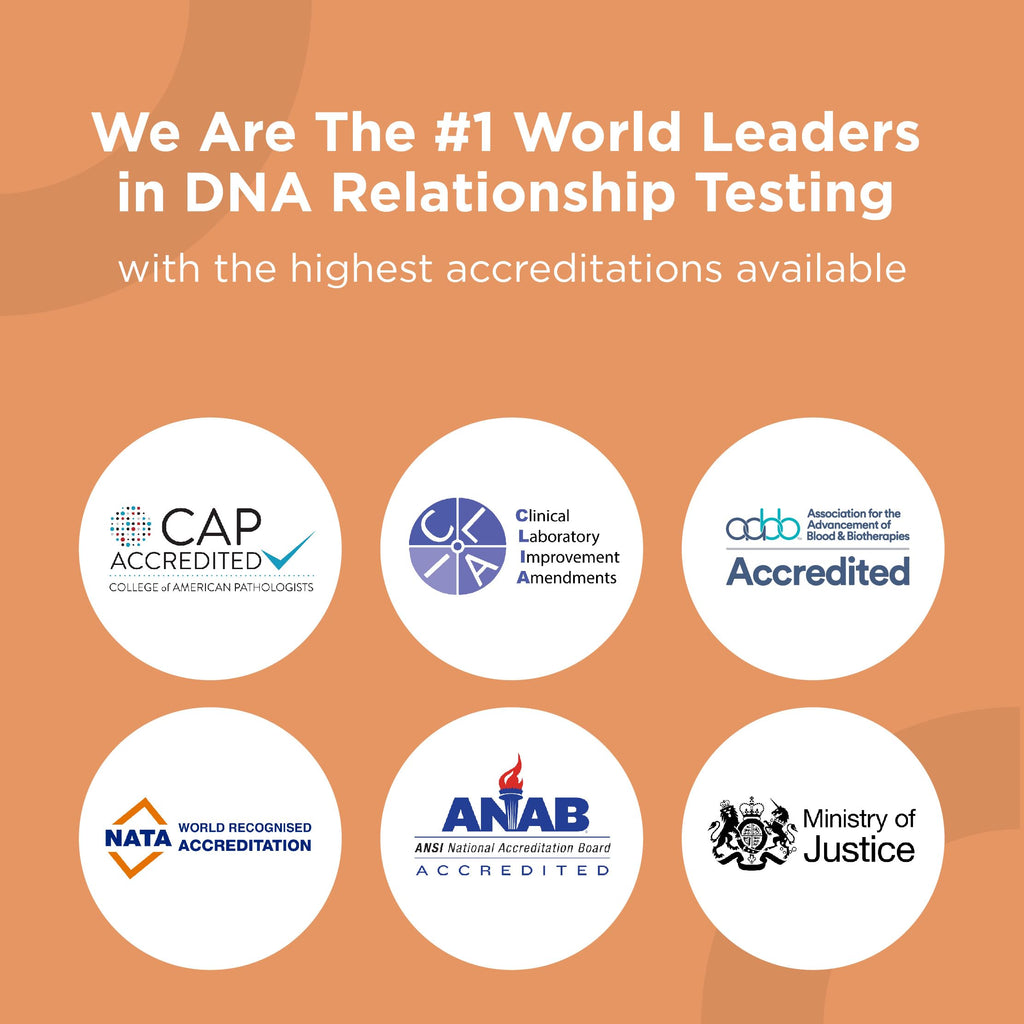 HomePaternity Aunt/Uncle DNA Test – 34 Markers, Fast Results, All Lab Fees & Shipping Included