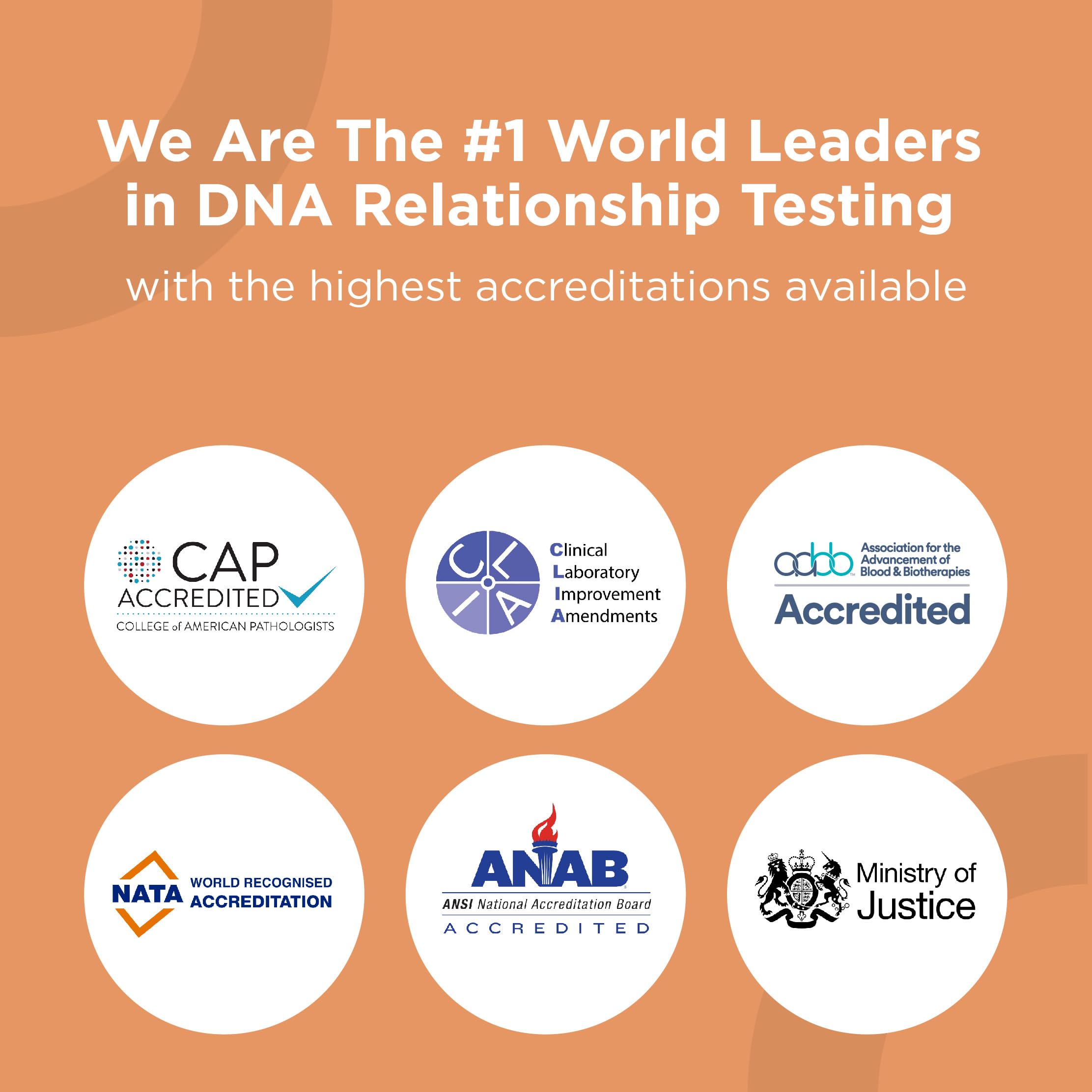 HomePaternity Aunt/Uncle DNA Test – 34 Markers, Fast Results, All Lab Fees & Shipping Included