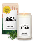 Homesick Gone Hiking Scented Candle – 13.75 oz, Pine, Jasmine & Sandalwood