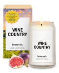 Homesick Wine Country Scented Candle - 13.75 oz, Long-Lasting Soy Wax