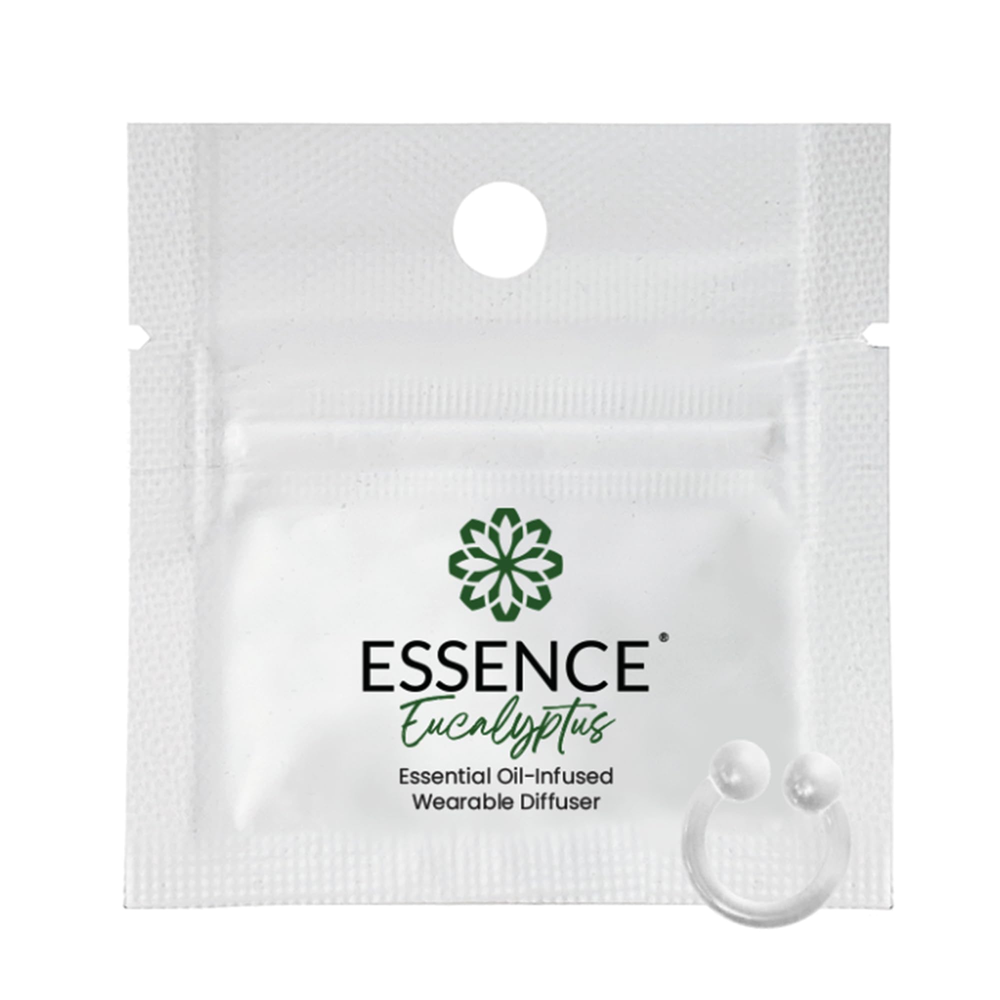 HONÉ Essence Wearable Aromatherapy Nasal Diffuser – Eucalyptus Inhaler for Stress & Mood Support | Made in USA, Travel-Friendly