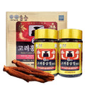 HongSamJeong Korean 6-Year Root Red Ginseng Gold Extract Saponin Panax 8.5 oz x 2