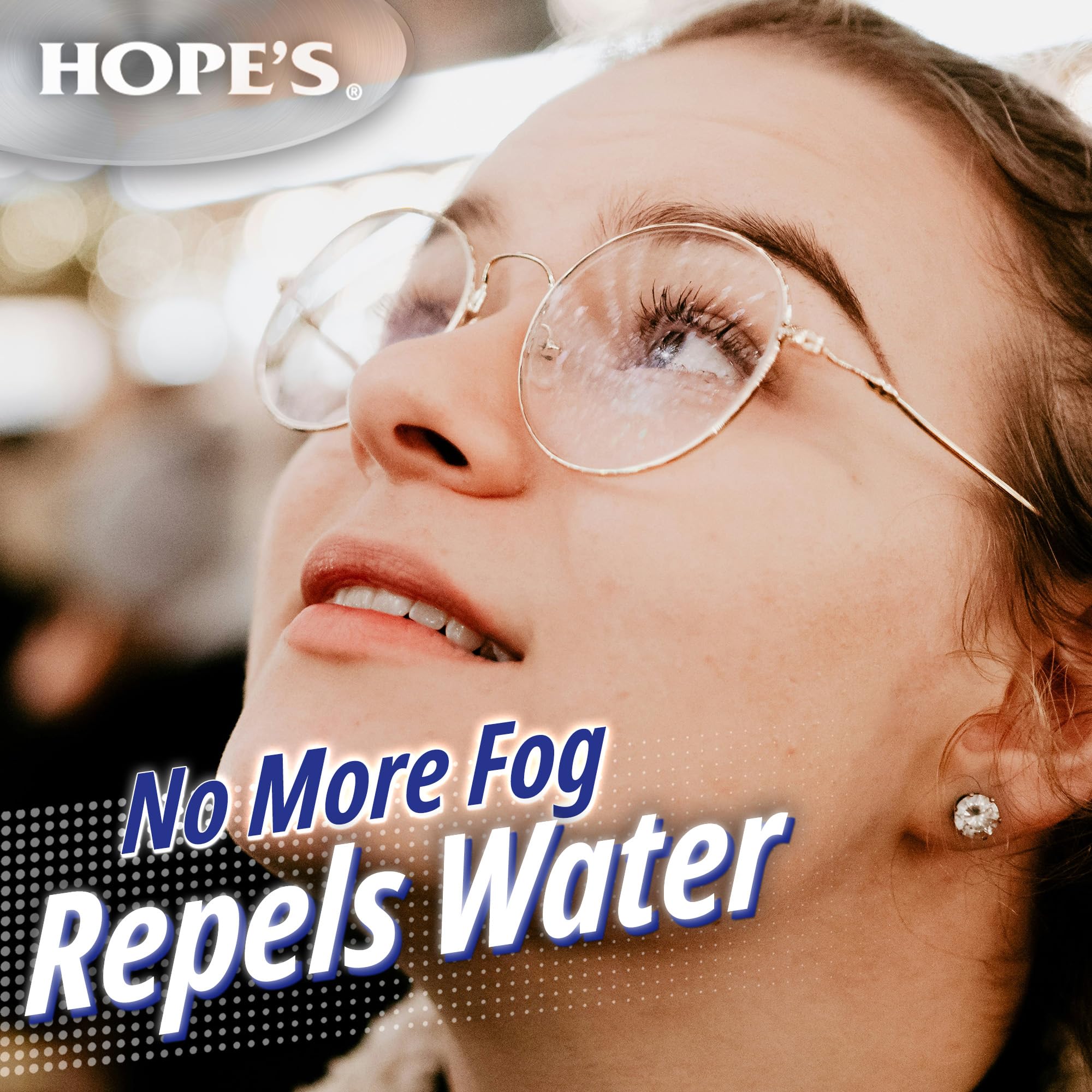 HOPE'S Perfect Glass Eyewear Cleaner - 4 oz Anti-Scratch & Anti-Glare Lens Spray