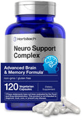 Horbäach Brain Supplement - 120 Capsules | Phosphatidylserine & DMAE