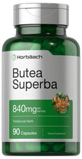 Horbäach Butea Superba Root 840mg | 90 Capsules | Male Performance | Non-GMO, Gluten-Free