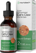 Horbäach Cat's Claw Herb Extract Tincture – 2 Fl Oz, Alcohol Free, Vegetarian & Non-GMO