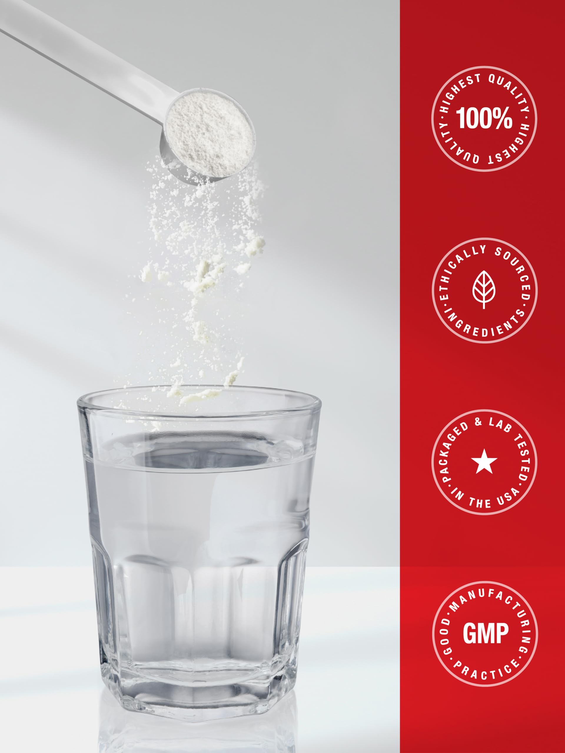 Horbäach Creatine Monohydrate Powder – 2.2 lb, Unflavored