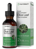 Horbäach Olive Leaf Extract Liquid - 2 fl oz | Super Strength | Alcohol Free, Vegetarian, Non-GMO, Gluten Free