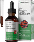 Horbäach Reishi Mushroom Extract Tincture – 2 Oz | Ganoderma Lucidum | Vegetarian, Alcohol Free, Non-GMO, Gluten Free