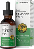 Horbäach St. John's Wort Tincture – 2 fl oz | Alcohol-Free, Vegetarian, Non-GMO, Gluten Free