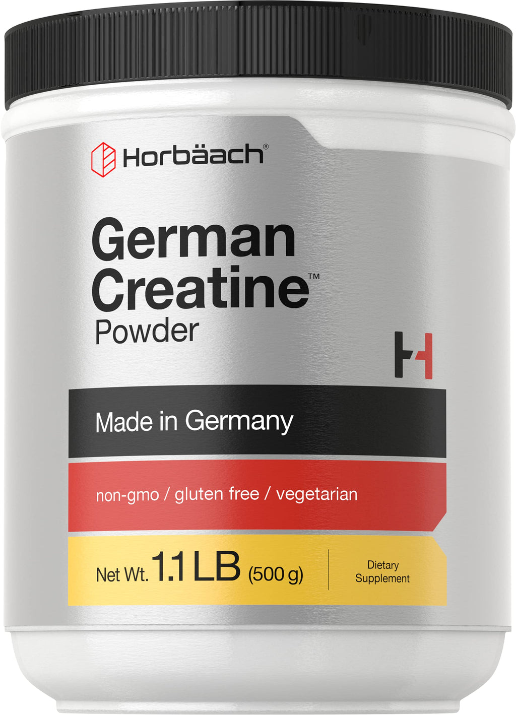 Horbäach German Creatine Powder 500g – Creapure, Made in Germany