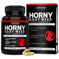 Horny Goat Weed 20% Icariins - For Men & Women | USA Made 60 Count
