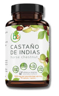 Horse Chestnut Capsules 1500 mg – 90 Veggie Caps | Vein & Circulation Support | Made in USA