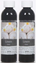 Hosley Linen Fragrance Warming Oils – Set of 2 (5 oz Each) | Gift for Weddings, Spa & Meditation